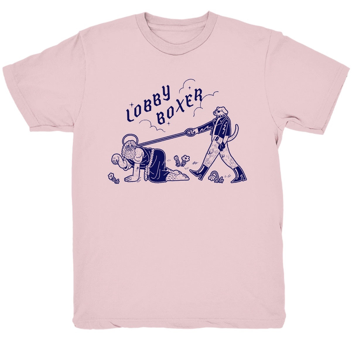 Dog Walking God T-Shirt